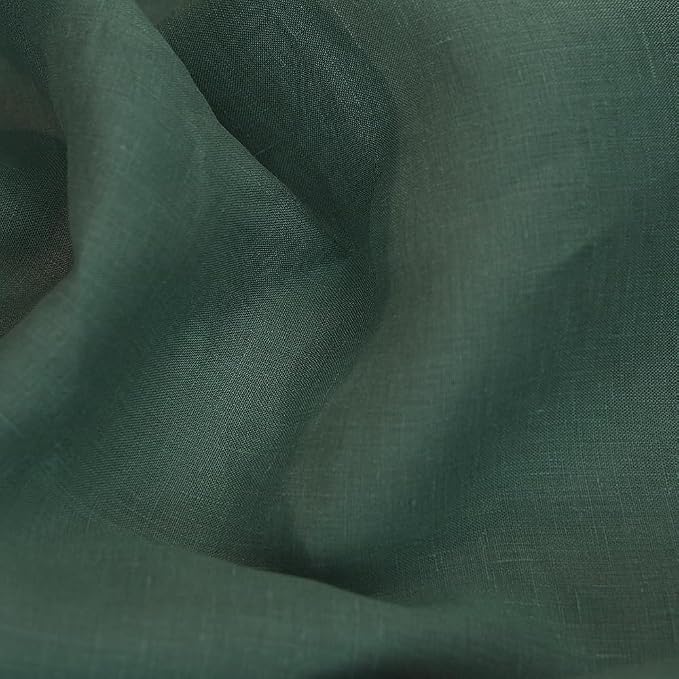 Japan Nature 100% Linen Fabric for Clothing, Home Decor, Pillow, Sofa, 55" Width, Craft by The Yard (Army Green, 5 Yard) - Image 6