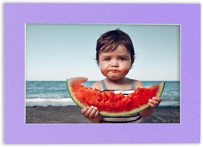 11x14 Mat for 12x18 Frame - Precut Mat Board Acid-Free Light Purple 11x14 Photo Matte For a 12x18 Picture Frame, Premium Matboard for Family Photos, Show Kits, Art, Picture Framing, Pack of 25 Mats - Image 7