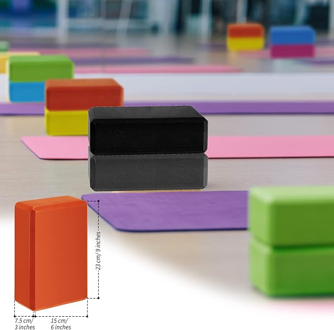 10 Pcs Yoga Blocks Bulk Foam EVA Blocks for Yoga - Image 5