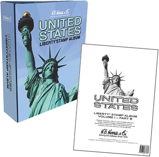 Harris USA Liberty Stamp Album with Pictures / Illustrations Part B 1995-2006 by Unknown
