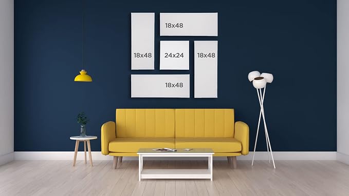 Creative Mark The Edge Deluxe Cotton Stretched Canvas for Painting, 5x7, 6-Pack, 14oz. Primed Weight, Universal Archival Priming, Medium Tooth, Artwork Canvas for Painters of All Levels - Image 6