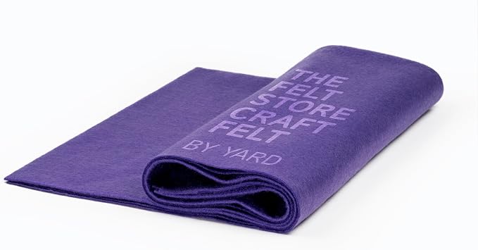 The Felt Store Craft Felt by The Yard – Soft, Plush, Durable Felt Fabric for DIY Arts & Crafts, Decorations, Embroidery & Sewing Material | Assorted Colors Craft Supply – Orchid by TheFeltStore