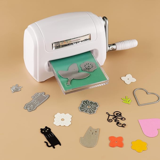 Mini Portable Die Cutting Machine for Crafting,DIY Die Cuting Embossing Machine Paper Card Craft Scrapbooking Dies Manual Machine Cutter Arts Projects Crafat Scrapbooking Supplies Scrapbooking Tool