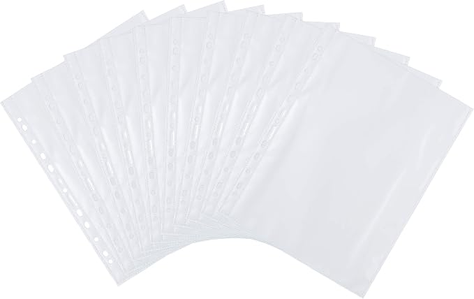 Herma Photo Pockets for Ring Binder Albums, Acid Free, 20 x 30 cm Portrait Format, 20 Pockets, White - Image 9