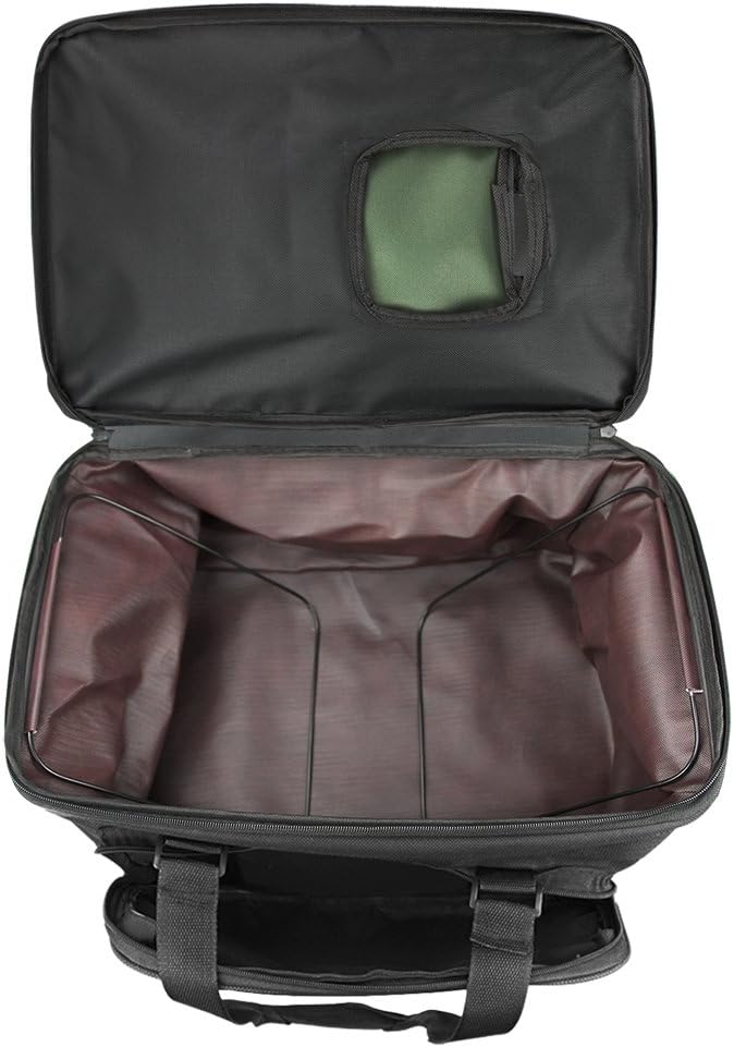 Compact Fundamentals Art and Crafts Supplies Organizer Tote Bag Shoulder Bag Foldable Oxford Fabric Essentials Art Cargo Carry Bag for Brush Pens Markers Pencils Highlighters Sketchbook Color Chart - Image 2