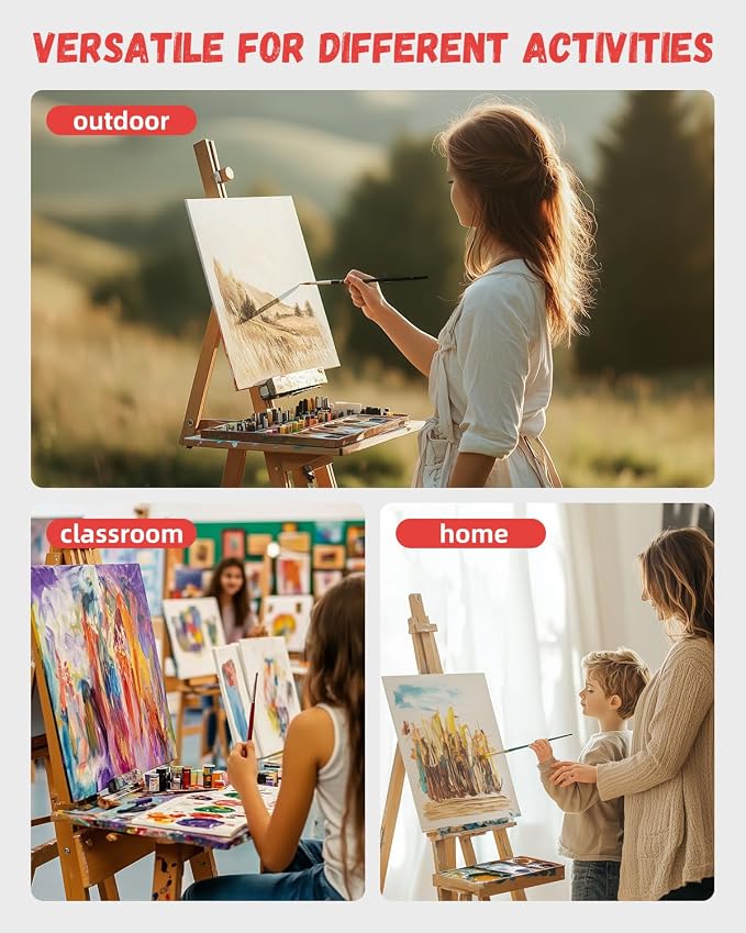 32 Pack 11 x 14 Inch Canvas Boards for Painting Pre-Primed Paint Canvas for Acrylic, Oil, Watercolor, Gouache, Art Supplies for Kids &Adults, Beginners & Artists | Pre-Primed Paint Canvas Art Supplies for Beginners & Artists - Image 6