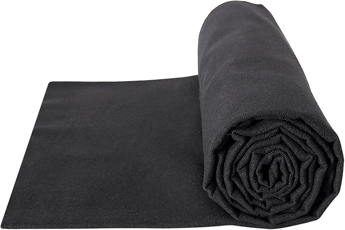 Linen Fabric by The Yard - 5 Yard 62 Inch Wide Black | Embroidery Fabric Plain Solid Color Cloth for Needlework, Quilting, Embroidery, Curtain, Garments Craft - Image 2