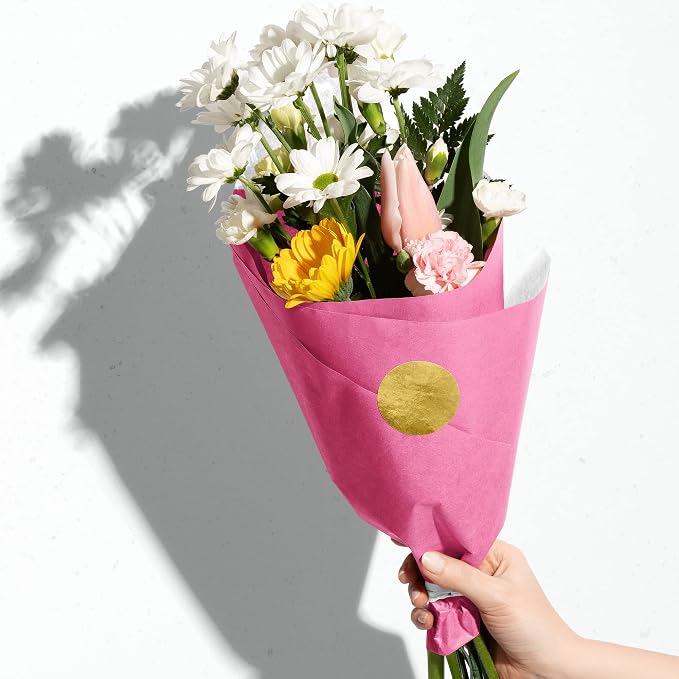 Jillson Roberts Bulk 20 x 30 Inches Recycled Tissue, Magenta, 480 Unfolded Sheets (BFT10) - Image 4
