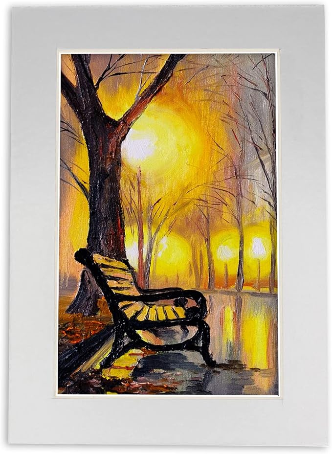 8x10 Mat for 16x20 Frame - Precut Mat Board Acid-Free Metallic Silver 8x10 Photo Matte For a 16x20 Picture Frame, Premium Matboard for Family Photos, Show Kits, Art, Picture Framing, Pack of 10 Mats - Image 8