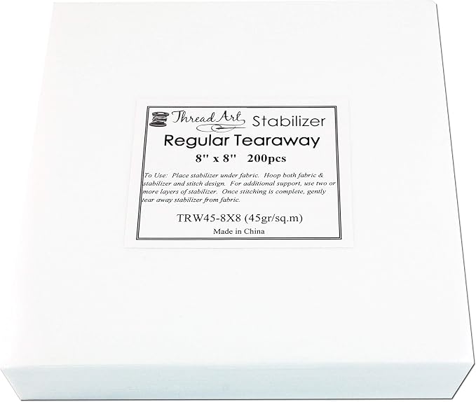 ThreadArt Ultimate Embroidery Starter Kit, 160 Cones + Stabilizer & Bobbin | Machine embroidery starter kit with polyester thread, stabilizer, bobbins and rack. Works with all embroidery machines. - Image 3