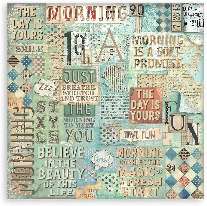 Stamperia - Scrapbook Paper Pad for Scrapbooking, Albums, Card Making, Bullet Journalling and More, Acid Free, Double-Sided, Perfect for Hobbies, Crafts, and Gifting (Furry Friends) (20.3 x 20.3 cm) - Image 9