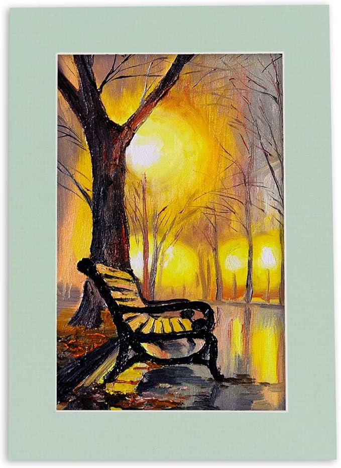8x10 Mat for 12x16 Frame - Precut Mat Board Acid-Free Show Kit with Backing Board, and Clear Bags Honeydew Green 8x10 Photo Matte For a 12x16 Picture Frame Matboard for Framing, Pack of 25 Mats - Image 8
