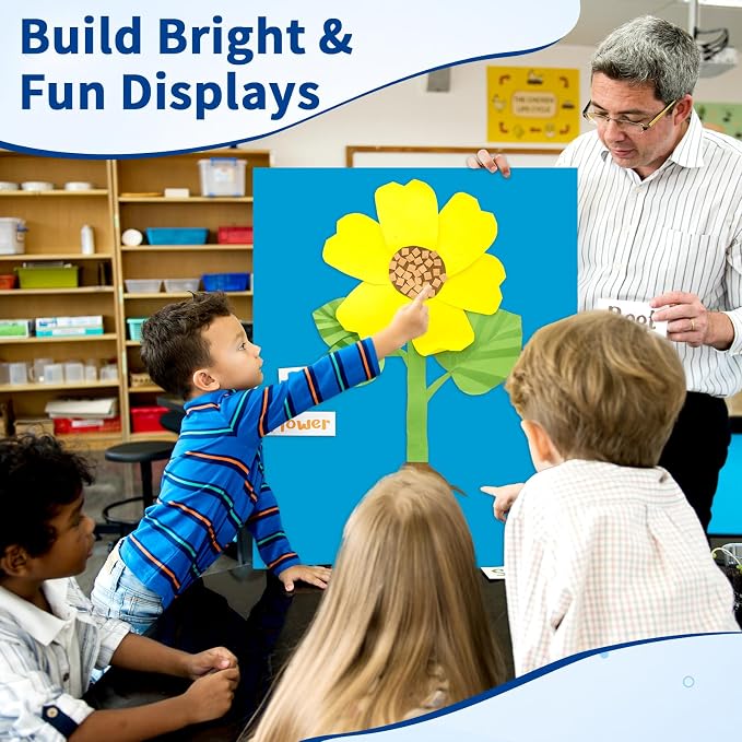 Oleitodh 60 Sheets Blue Large Poster Board 22 x 28 in, 6 Shades, 250 GSM | Heavyweight poster board for signs, school projects, vision boards, art crafts, presentations, and event displays. - Image 5
