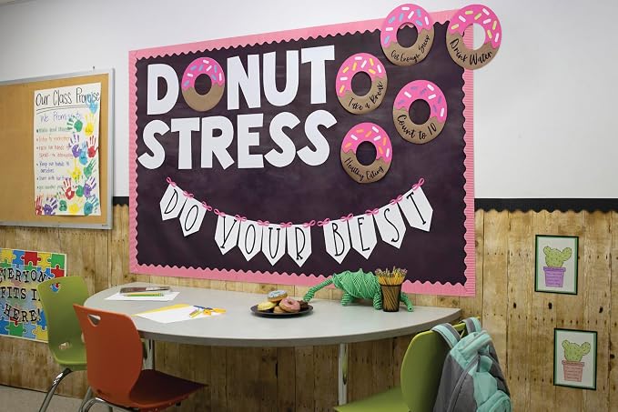 Fadeless Bulletin Board Paper, Fade-Resistant Paper for Classroom Decor | 47.25” x 50’, Chalkboard, 1 Roll - Image 5