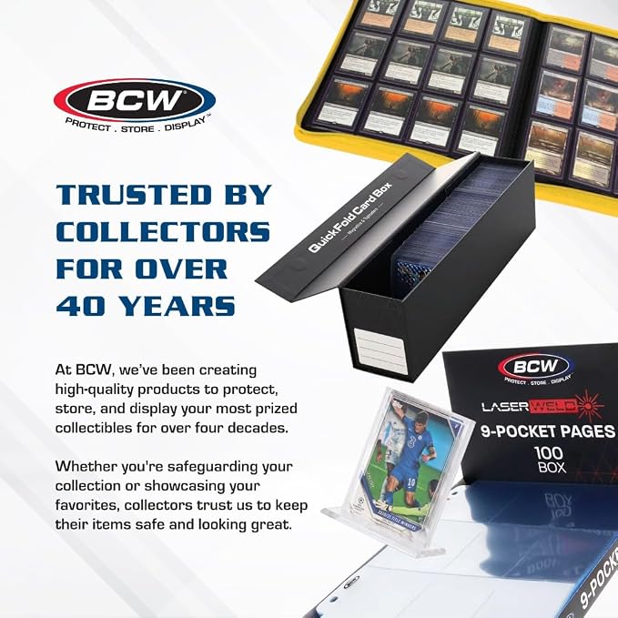 BCW 3200 Count Storage Box (Full Lid) - 10ct | Cardboard Box for Cards - Image 6