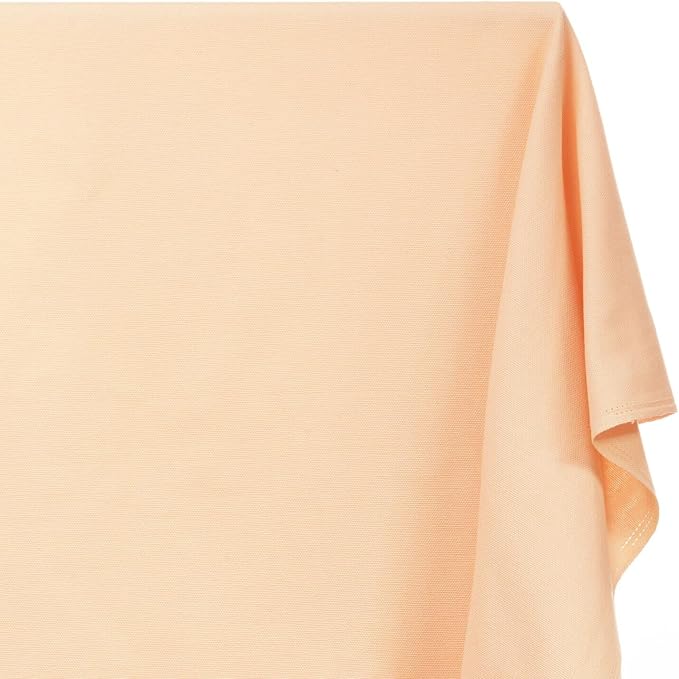 Cotton Duck Canvas Fabric Heavy Duty Outdoor 10 Oz Thick Cloth Material By The Yard & Roll Wholesale - Rose Gold (1 Yard) - Image 2