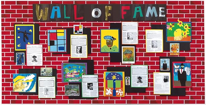 Fadeless Bulletin Board Paper, Fade-Resistant Paper for Classroom Decor | 47.25” x 50’, Tu-Toned Brick, 1 Roll - Image 5