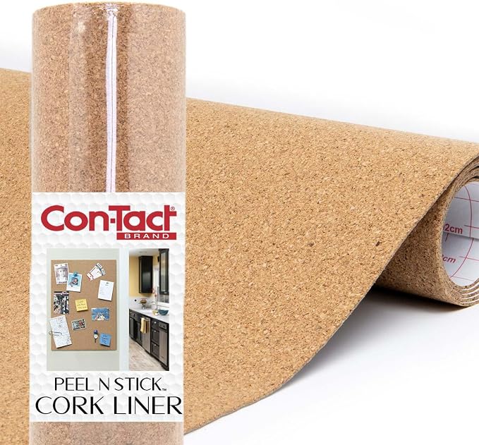 Con-Tact Brand Adhesive Roll, Cork, 18" x 4' by Kittrich+%28Home%29