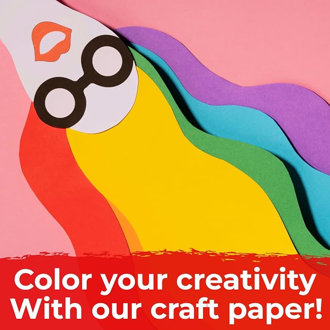 USA Made 36" x 1200" Red Kraft Paper Roll, 45 lbs Thickness, American Quality Colored Kraft Paper for School, Poster Arts, Bulletin Board - Odorless, Non-Toxic, Safe for Kids | American Quality Colored Kraft Paper for School, Poster Arts, Bulletin Boar... - Image 8