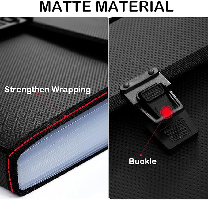 2 Pack Extra Large Legal Size/Foolscap 12 Pockets Accordion File Organizer with Handle, TRANBO Portable Expanding File Folder, Expandable Plastic Document Organizer for Travel School Office - Image 4