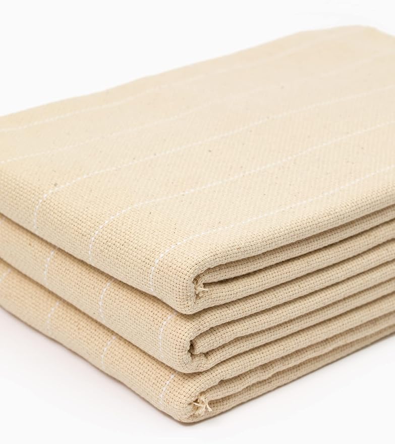 Cotton Monks Cloth for Rug Hooking and Needlework - 60" Wide Monks Cloth for Punch Needle - 100% Cotton Punch Needle Fabric for Rug and Frame Making (1/2 Yard) - Image 2