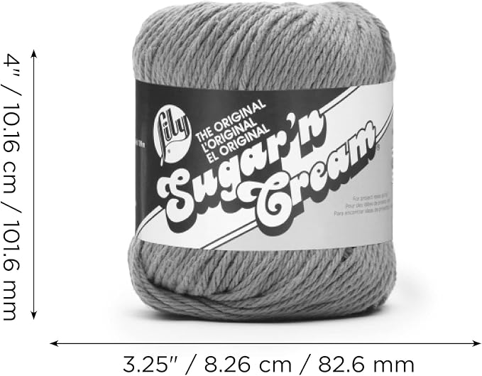 Lily Sugar'N Cream Mistletoe Yarn - 6 Pack of 57g/2oz - Cotton - 4 Medium (Worsted) - 95 Yards - Knitting/Crochet - Image 11
