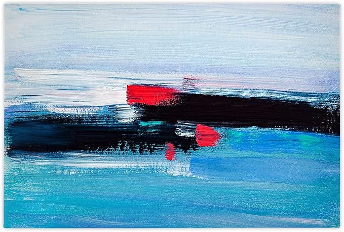 Practica Economy Black Stretched Cotton Canvas - Acid-Free Acrylic Primed Canvas for Acrylics, Oils, Alkyds, & More! - [2-Pack - 12x16] - Image 7