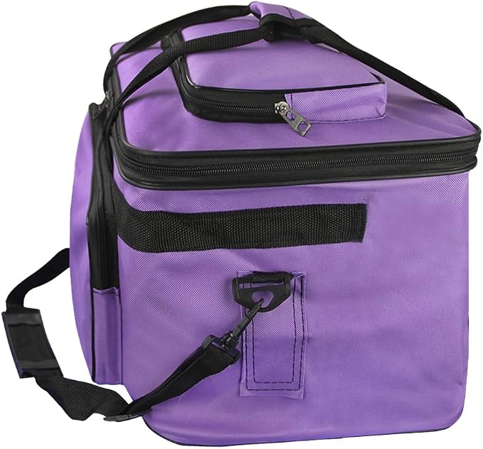 Starsouce Large Capacity Art Supply Organizer Tote Bag – Padded Craft Storage with Adjustable Shoulder Strap, Foldable Travel Caddy for Brushes, Markers, Sketchbook, Watercolor Palette & More - Image 4