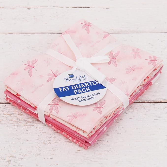 Threadart Cotton Quilting Fabric, Fat Quarter Grab Bag | Cotton fabric for quilting, sewing, crafts and home decor. Smooth woven fabric cuts cleanly for handmade projects. - Image 2