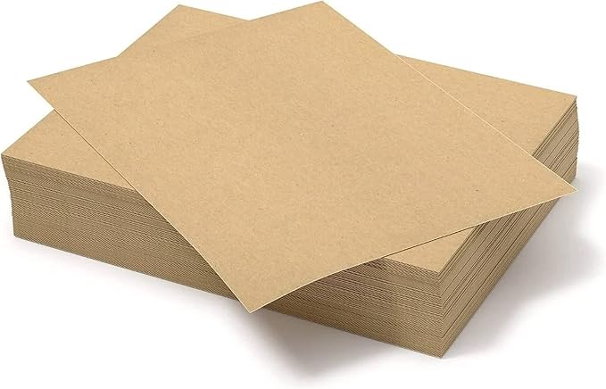 Reskid Chipboard Sheets 12" x 18" - 30 Point (0.03 inch) Thick | 100 Sheets | Sturdy Chip Board for Crafts, DIY Projects, Scrapbooking - Image 5