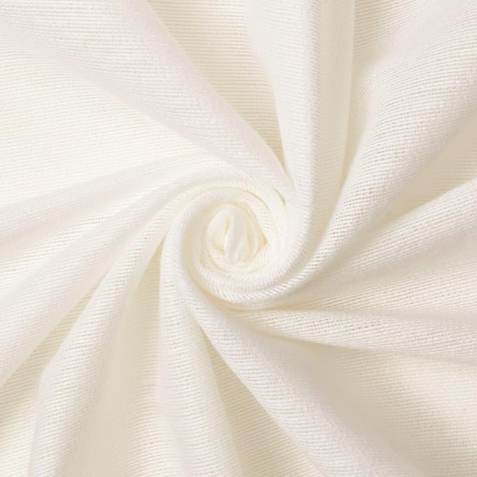 Heavyweight Weft Fusible Interfacing 125 GSM No Sew 62 Inch Polyester Iron On Adhesive Fabric by The Yard for Sewing, Upholstery, & More (Off White, 10 Yards) - Image 3