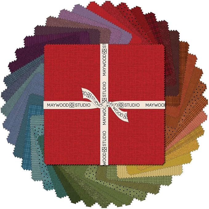 Bonnie Sullivan Woolies Flannel Colors Vol. 2 10" Squares 42 Pieces Layer Cake Maywood Studio - Image 6