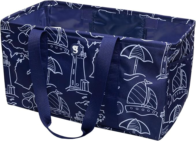 geckobrands Large Utility Tote - Durable Multipurpose Bag for Beach, Travel, Shopping & Outdoor Activities by geckobrands