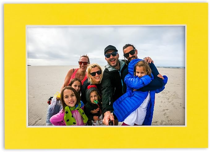 20x30 Mat for 24x36 Frame - Precut Mat Board Acid-Free Yellow 20x30 Photo Matte Made to Fit a 24x36 Picture Frame, Premium Matboard for Family Photos, Show Kits, Art, Picture Framing, Pack of 1 Mat - Image 6