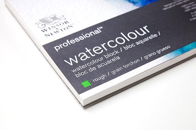 Winsor & Newton Professional Watercolor Paper Block, 10" x 14", Cold Pressed - Image 4