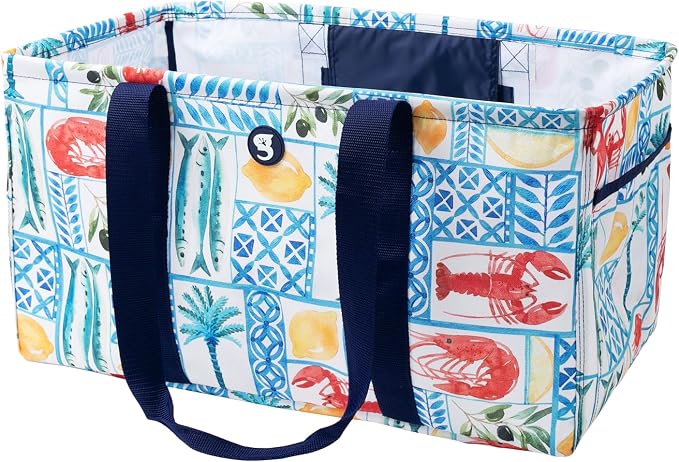 geckobrands Large Utility Tote - Durable Multipurpose Bag for Beach, Travel, Shopping & Outdoor Activities by geckobrands