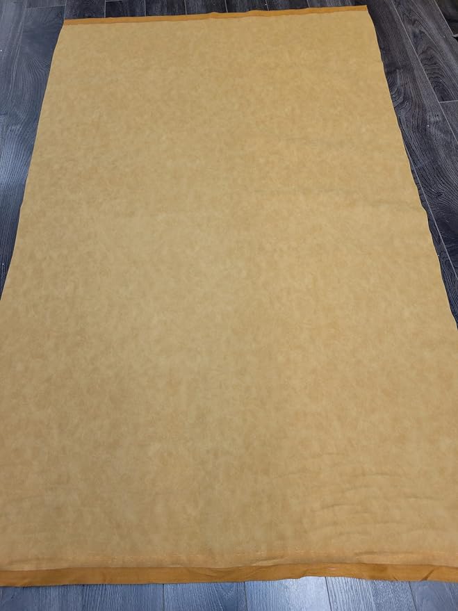 NAT Leathers | Wheat Tumbled Nubuck Calf Soft Faux Vegan Leather PU {Peta Approved Vegan} | 10 Yards (360 x 54) Cut by Yard | Synthetic Pleather 0.9 mm Nappa Vinyl Upholstery | 360"x54" (Wheat Nubuck) - Image 5