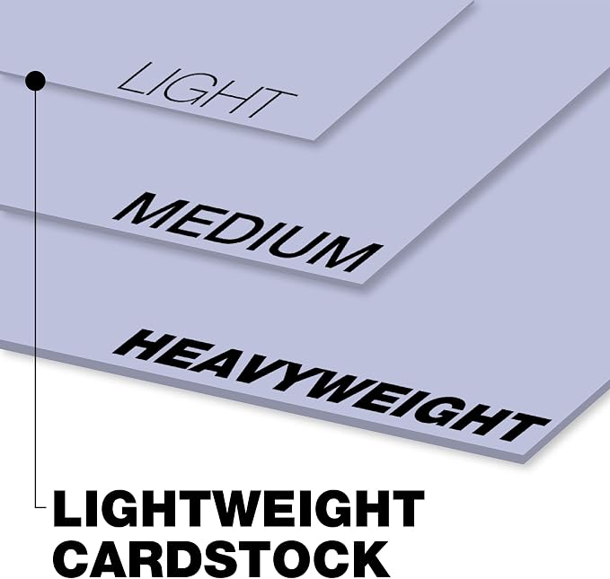 Springhill 8.5” x 11” Orchid Purple Colored Cardstock Paper, 67lb Vellum Bristol, 147gsm, 250 Sheets (1 Ream) – Premium Lightweight Cardstock, Vellum Printer Paper with Textured Finish – 057000R - Image 2