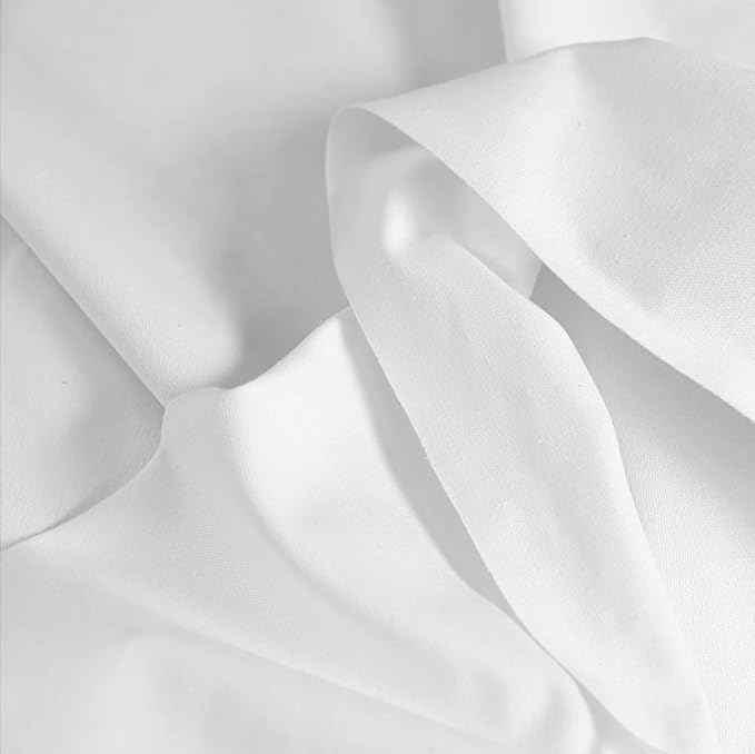 AK TRADING CO. Premium 10oz White Cotton Duck Canvas Fabric | Heavyweight | 60'' Wide | Arts & Crafts, Upholstery, Home Projects - 15 Yards by Fabrics%7CEventDecor%7CCrafts%7CUpholsteryFoam