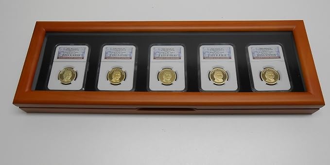 GuardHouse Glass Top Wooden Box for Five Slabs by Guardhouse