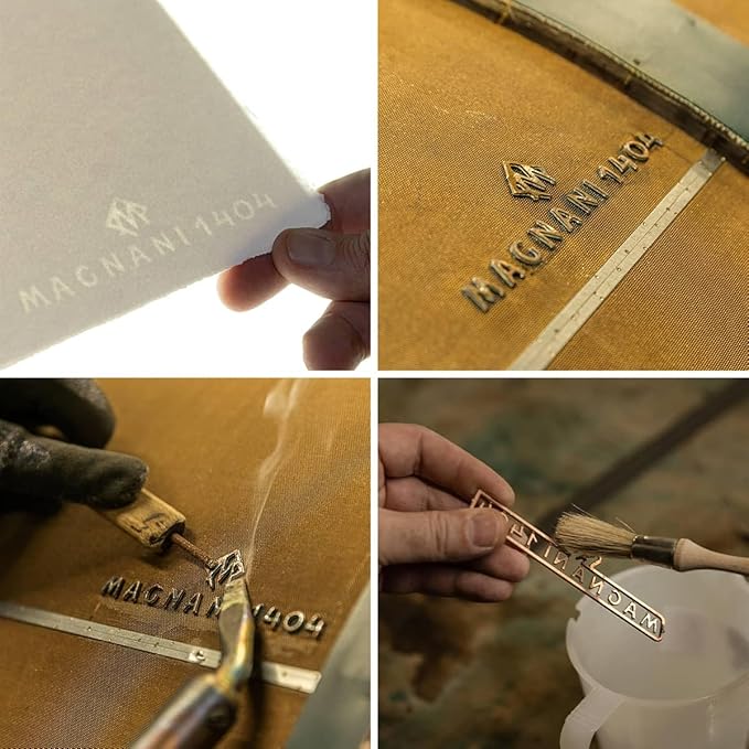 Magnani Watercolour Paper Pad, Fine Grain, 300 g/m, 100% Cotton, Round Screen Paper (18 x 26 cm) - Image 4