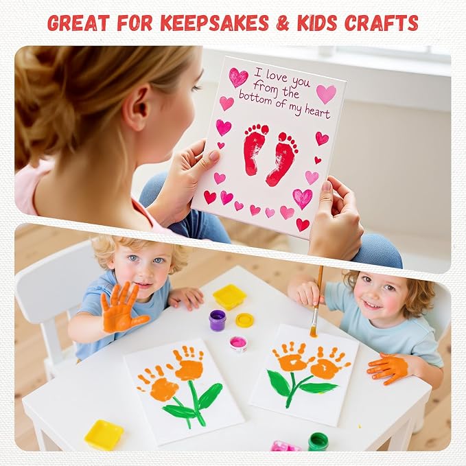 5x7inch 30 Pcs Small Canvas Boards for Kids Painting | Canvas Panels Primed Acid Free for Watercolor,Acrylic Paint - Image 6
