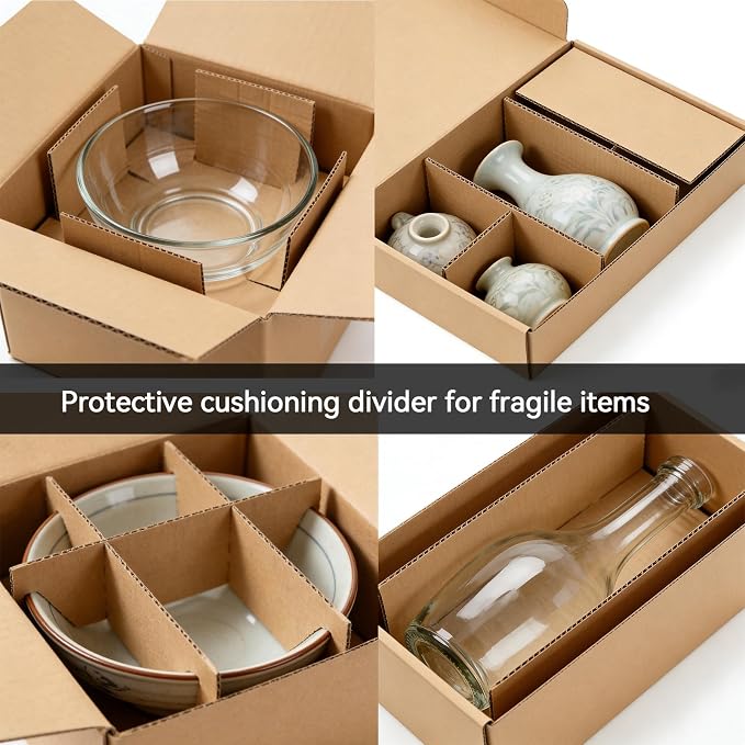 50 Pack 11x14 Corrugated Cardboard Sheets, Flat Cardboard Inserts for Shipping, Mailing, Packing, DIY Crafts - Image 8