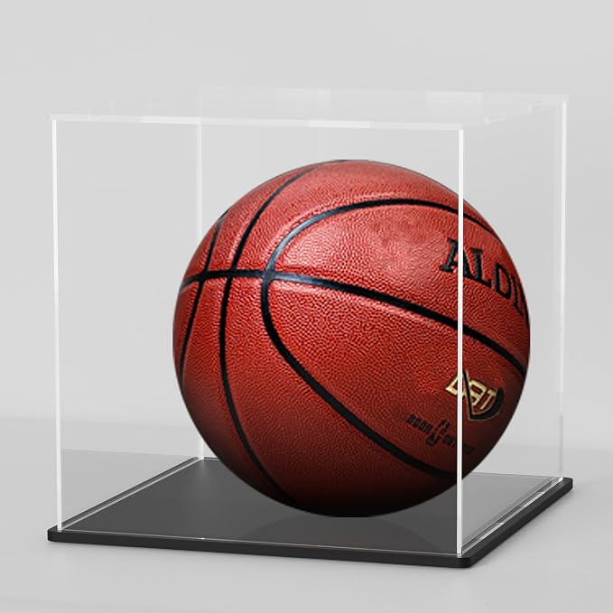 11 Inch Acrylic Case for Display, Clear Display Acrylic Box for Collectibles, Alternative Glass Case with Matt Black Stand for Display Action Figures - Image 4