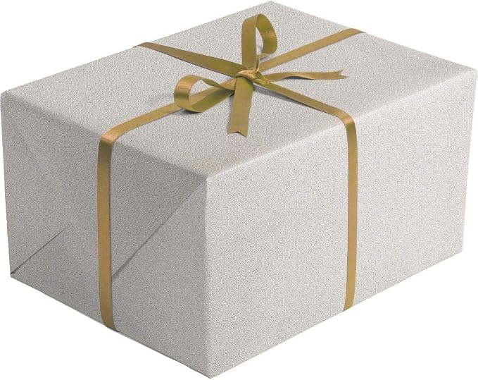Jillson Roberts Bulk Gift Wrapping Paper, Two-Sided Kraft Gold & Silver, Full Ream 833' x 30" - Image 4
