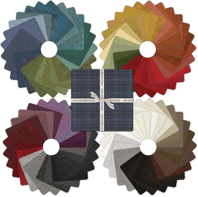 Bonnie Sullivan Woolies Flannel Complete Set 10" Squares 100 Pieces Layer Cake Maywood Studio - Image 6