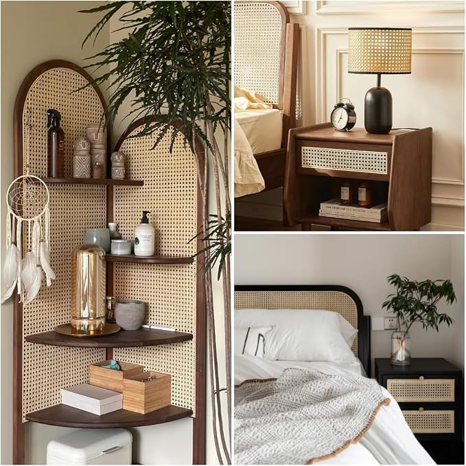 26" (2.2Feet) Width x 9.9 Feet Length Cane Webbing Large Size Roll, Rattan Natural, Rattan roll, Rattan Material, Caning Supplies, Caning Material from Origin Asia for Rattan Furniture, Cane Chair - Image 3