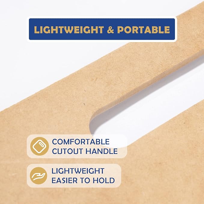 Falling in Art 14x18 Sketch Board with Sturdy Clip &Rubber Bands | Professional Art Drawing Board, Portable Artists Clipboard for Classroom, Studio Drawing, Outdoor Painting - Image 5