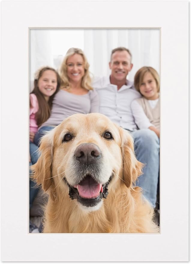12x18 Mat for 16x20 Frame - Precut Mat Board Acid-Free White 12x18 Photo Matte Made to Fit a 16x20 Picture Frame, Premium Matboard for Family Photos, Show Kits, Art, Picture Framing, Pack of 25 Mats - Image 5