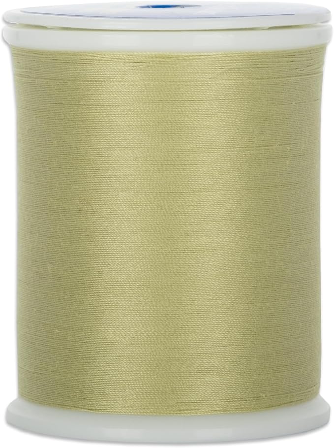 YLI Cotton Quilting Thread – 50 wt Egyptian Cotton for Piecing & Quilting - Low-lint & Strong - 600 Yard Spool - Siesta by YLIThreads